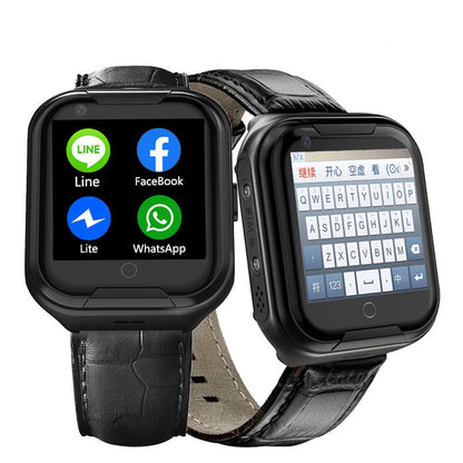 Reloj inteligente para personas mayores con posicionamiento de caída de presión arterial