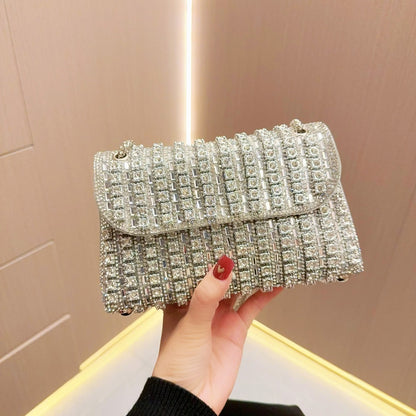 GleamGlitz Diamond Crossbody - BAGMODA