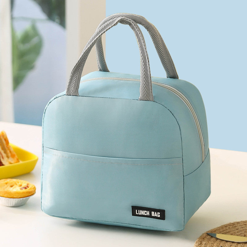 Twill Lunch Bag Portable Thermal Insulation Thickened