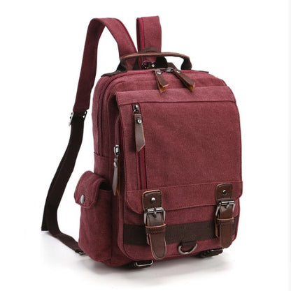 Mochila de viaje de lona de moda para exteriores