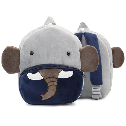 Bonitas mochilas de peluche para guardería, mochilas escolares de dibujos animados, juguetes de animales para niños.