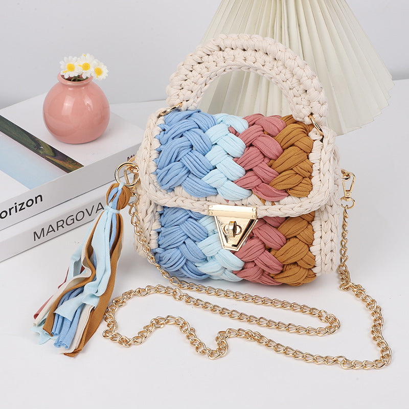 ColorPop Braided Street Bag