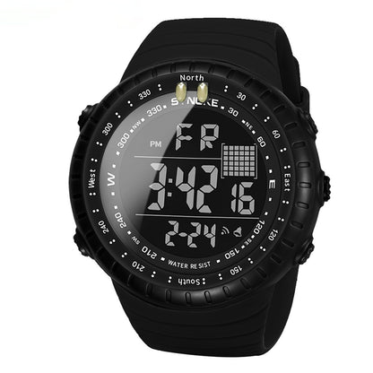 Reloj electrónico multifuncional impermeable para exteriores para hombre