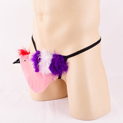 T-back Men's Penis Cover Elephant Pants Chicken Pants