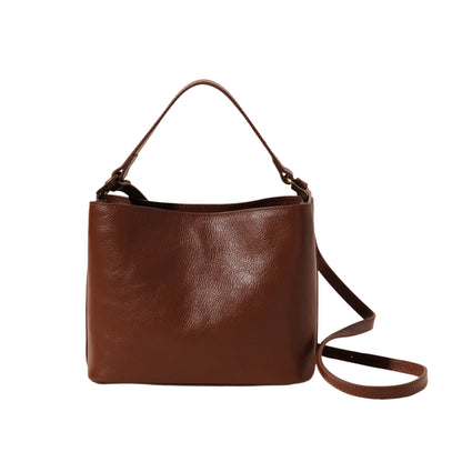 Rindsleder Vintage Schulterhandtasche