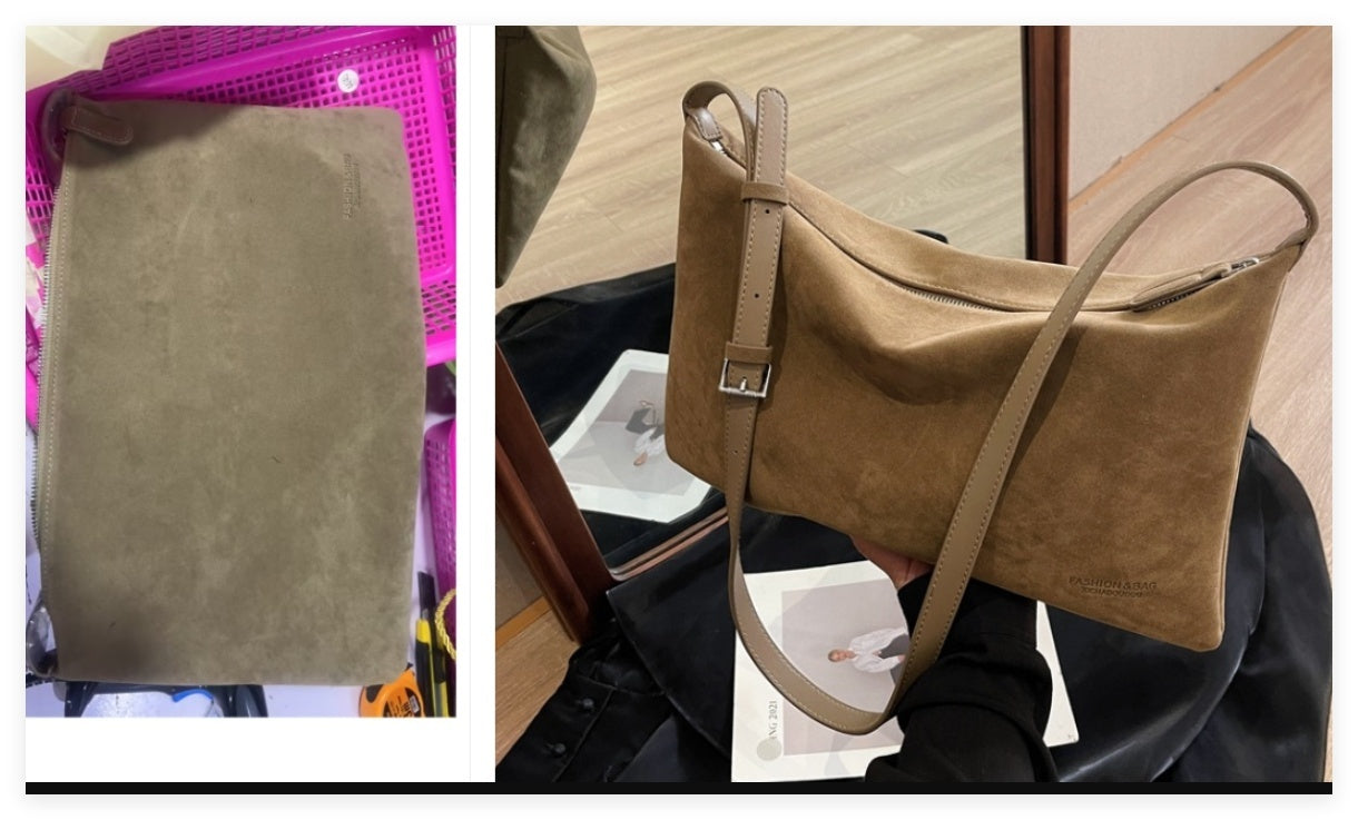 Vintage Suede Bag