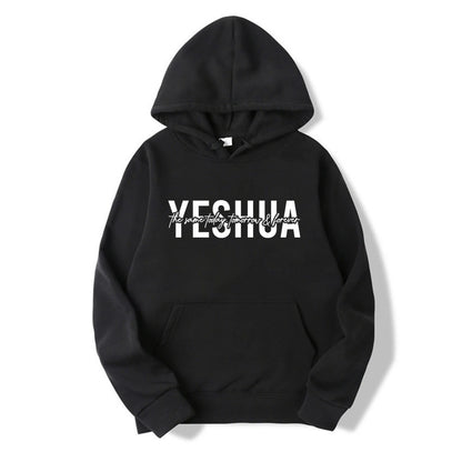 Yeshua Hoodie Christian Kapuzenpullover Religiös