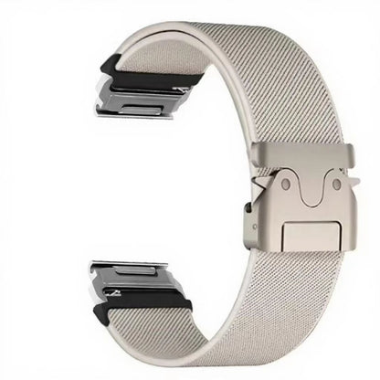 Correa de reloj tejida con cordón elástico para hombre