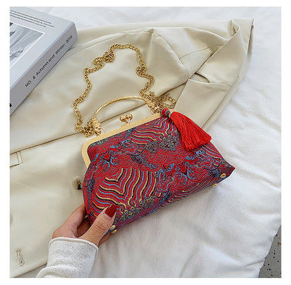 Chinesische Stickerei Cheongsam Taschen