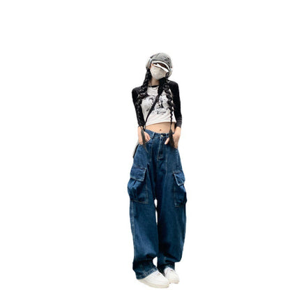 Pantalones anchos y holgados de moda para mujer
