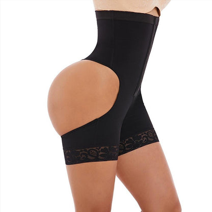 Damen Shapewear Hohe Taille Butt Lifter Bauch Kontrolle Unterwäsche Workout Taille Trainer Korsett