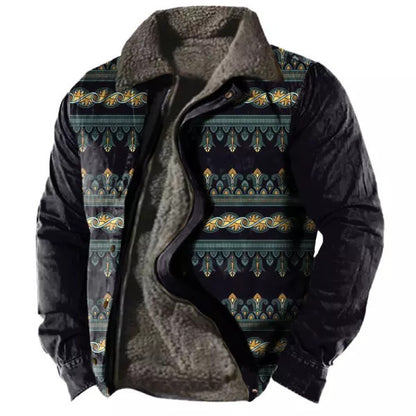 Verdickte Seitennaht Sidekick Casual Zipper Lose Grau-braun Jugend Baumwolle Jacke Männer Fleece Gefütterte Mantel