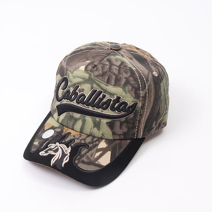 Gorra de béisbol unisex con grafiti y bordado de letras