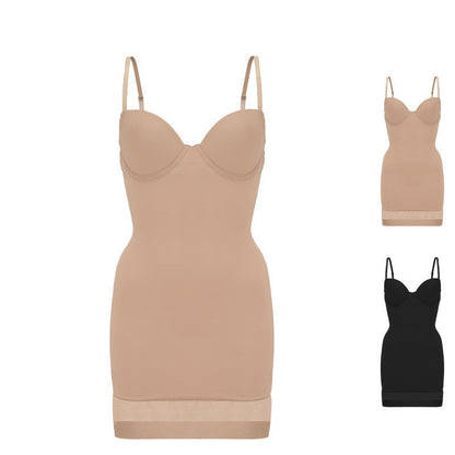 Einteilige Shapewear Body Unterwäsche Hüftheben Bauch Korsett Strumpfhosen