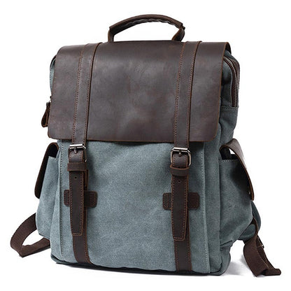 Mochila de lona para viajes al aire libre