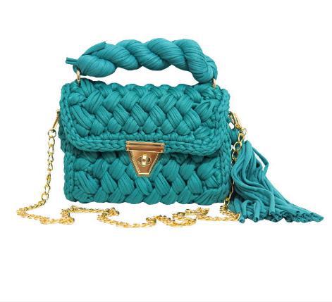 ColorPop Braided Street Bag