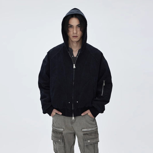 Coat Men's Heavy Canvas Washed Jacket Workwear