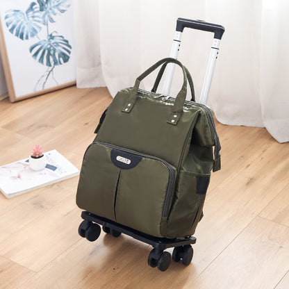 Bolsa de viaje plegable, impermeable, ligera y multifuncional.