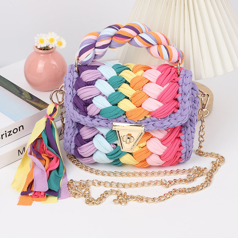 ColorPop Braided Street Bag