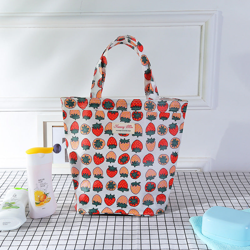 Korean creative portable bath bag outdoor swimming bag laptop purchase package bag ladies fashion handbags wholesale
