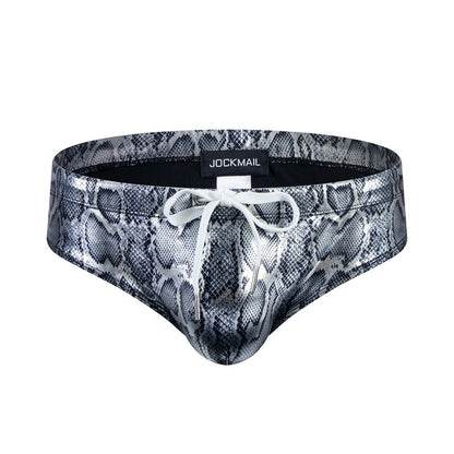 Men's Swimming Trunks Serpentine Rainbow Briefs