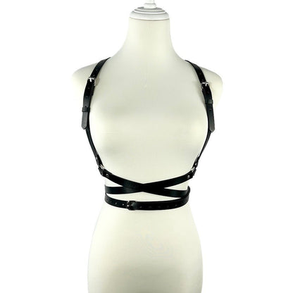 Women's Fashion Shapewear Leather Binding - BAGMODA