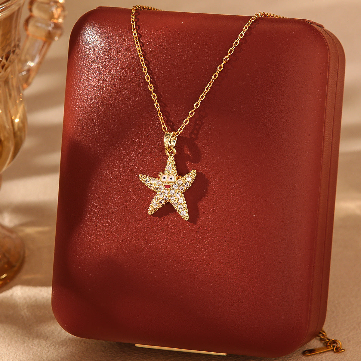 Ocean Series Starfish Necklace Accessories Women's Design Sense