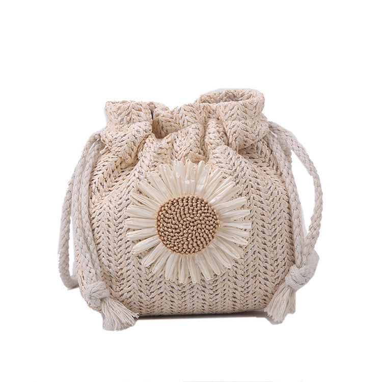 Woven Bucket Bag