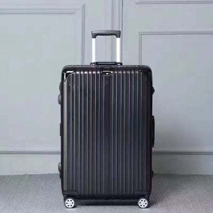 Aluminium, Magnesiumlegierung, modisch, Aluminiumrahmen, Zugstangenbox, Metall-Reisebox für Damen, Business-Koffer für Herren