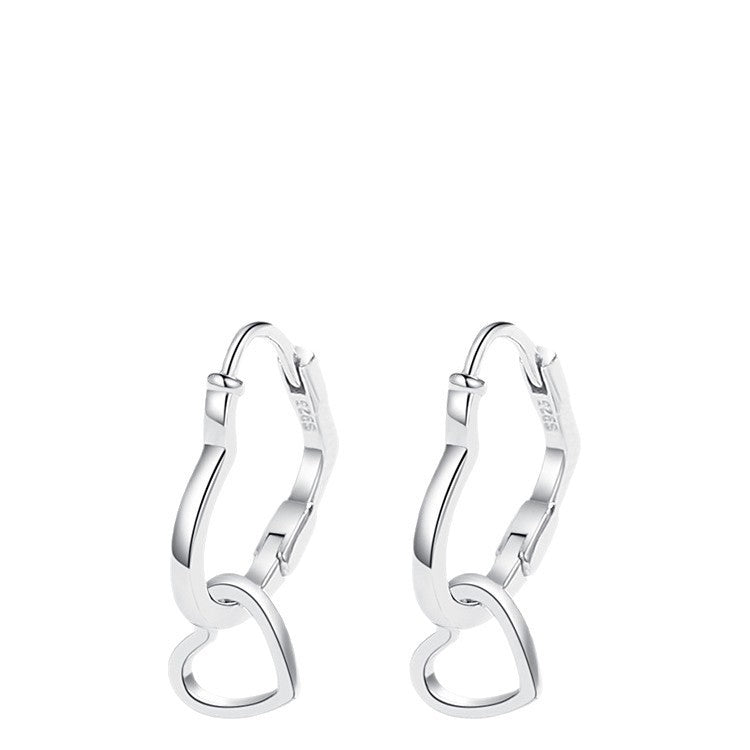 Love Ear Ring Women's New Trendy Earrings Special Fun Design Light Luxury