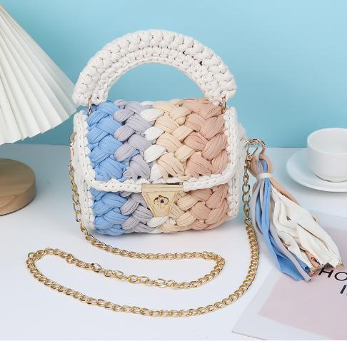 ColorPop Braided Street Bag