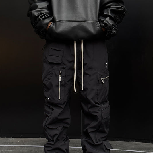 Fashion Loose Straight Dark Pants For Men