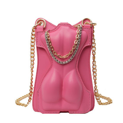 Quadratische Tasche im Western-Stil