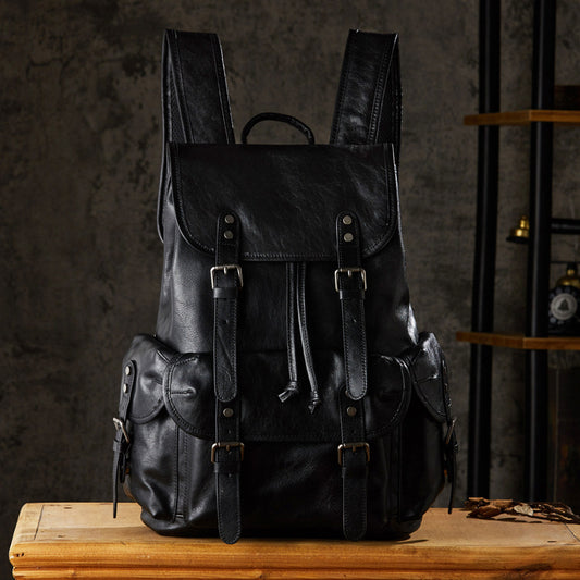 Voyager Luxe Vegetable-Tanned Backpack