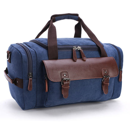 Reisetasche Student Schultertasche Handtasche große Kapazität Reisetasche aus Segeltuch Gepäcktasche