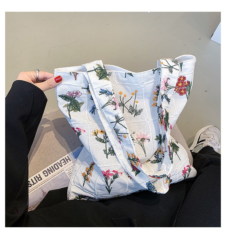 FreshVibe Vertical Canvas Bag