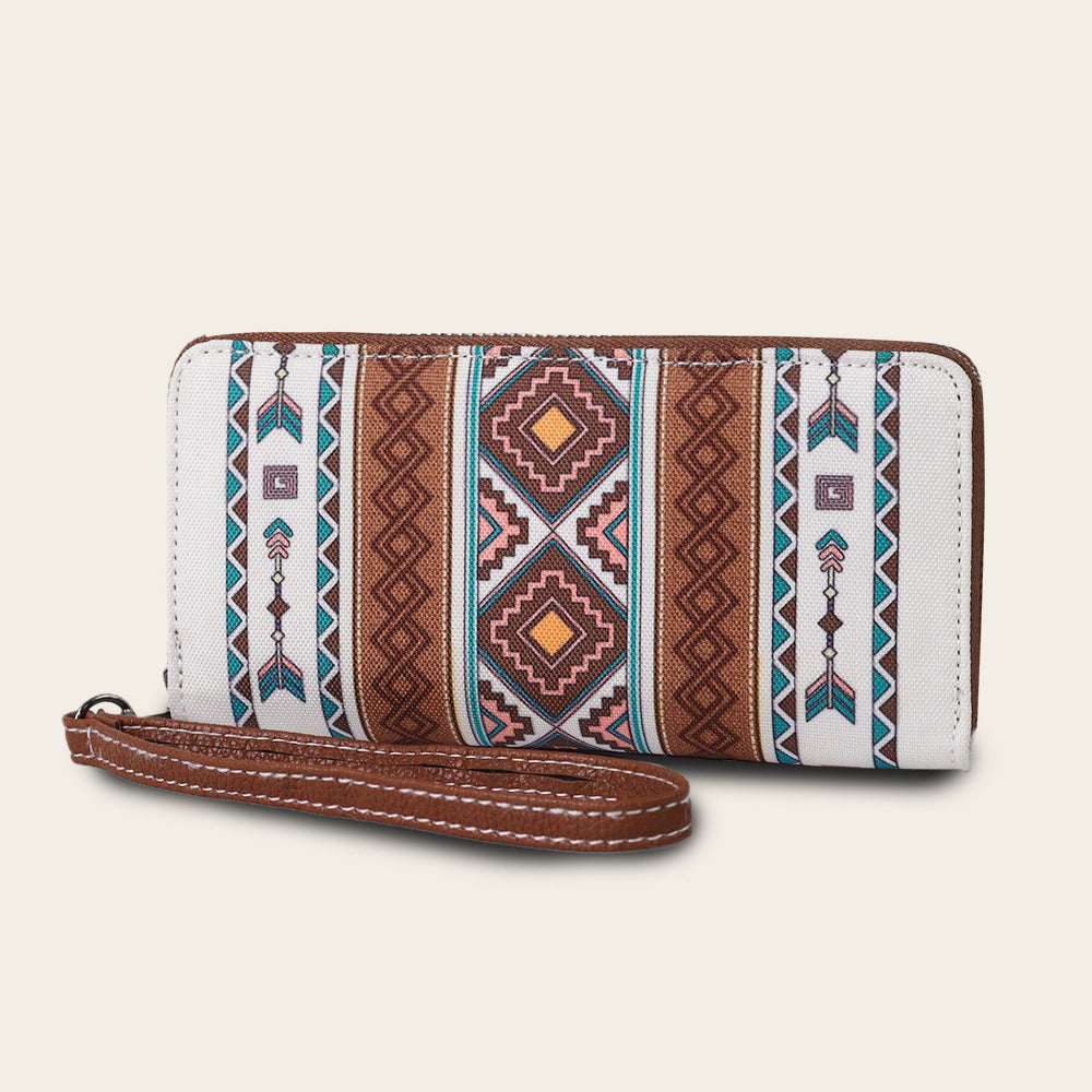 Bohemian Wind Gürtel RFID Brieftasche Retro Hohe Sinn