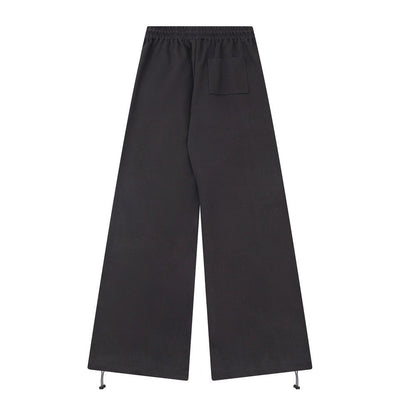 Three Bars Loose Straight Cargo Pants Men - BAGMODA