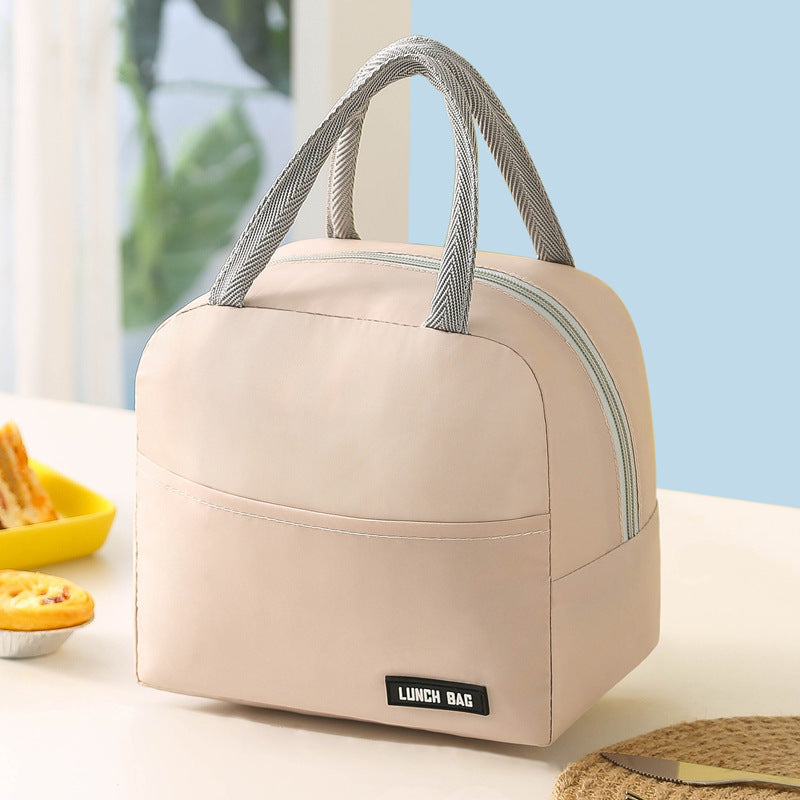 Twill Lunch Bag Portable Thermal Insulation Thickened