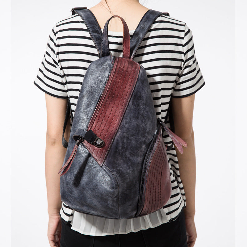 Aurévia Leather Backpack