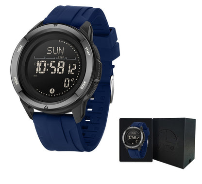 Reloj electrónico deportivo multifuncional para exteriores e impermeable para hombre.