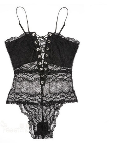 Erotische Dessous Spitze Versuchung Datei Hohl Overall