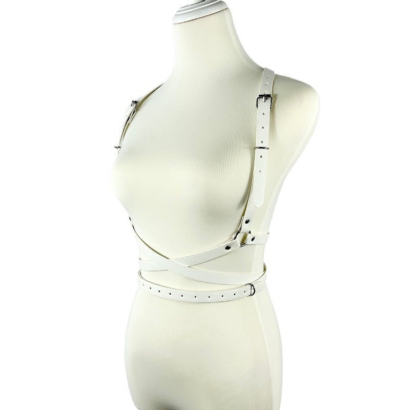 Women's Fashion Shapewear Leather Binding - BAGMODA