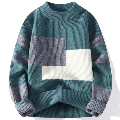 Lockerer und untätiger Strickpullover für den Winter für Herren