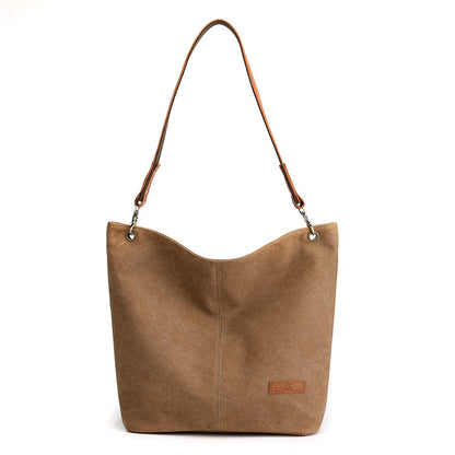Vielseitige Canvas-Tragetasche für Damen