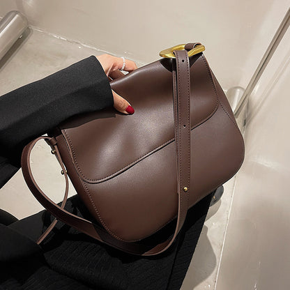 Damen Retro All-Match Messenger Bag Pendler Aktentasche