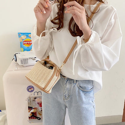 SunnyStroll Woven Bag - BAGMODA