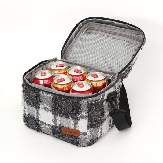 Creative hand-held insulated lunch bag