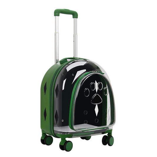 Creative Pet Trolley Transparent Bag