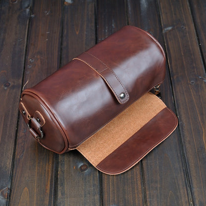 Fashionable Single Shoulder Cylinder Bag Retro Trendy and Personalized Creative Cylinder Bag - BAGMODA